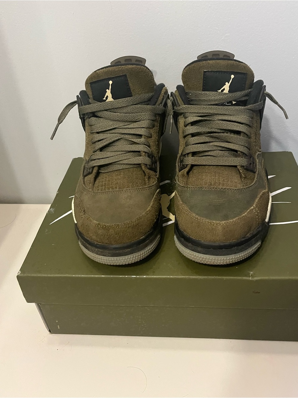 Jordan Men's Sneakers - Olive